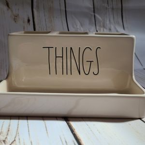 Brand New- Rae Dunn ceramic things holder